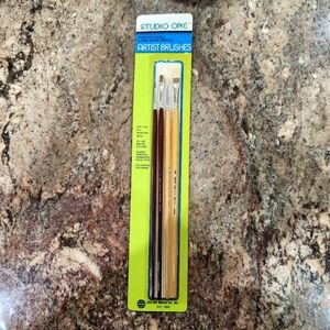 Studio One Artist Brushes for Painting (4 Brushes)